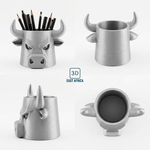 3D Printed Angry Bull Organizer