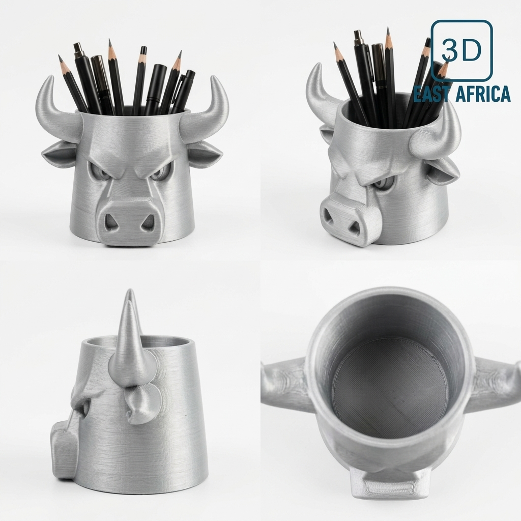 3D Printed Angry Bull Organizer
