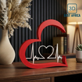 3D Printed Heart Stand