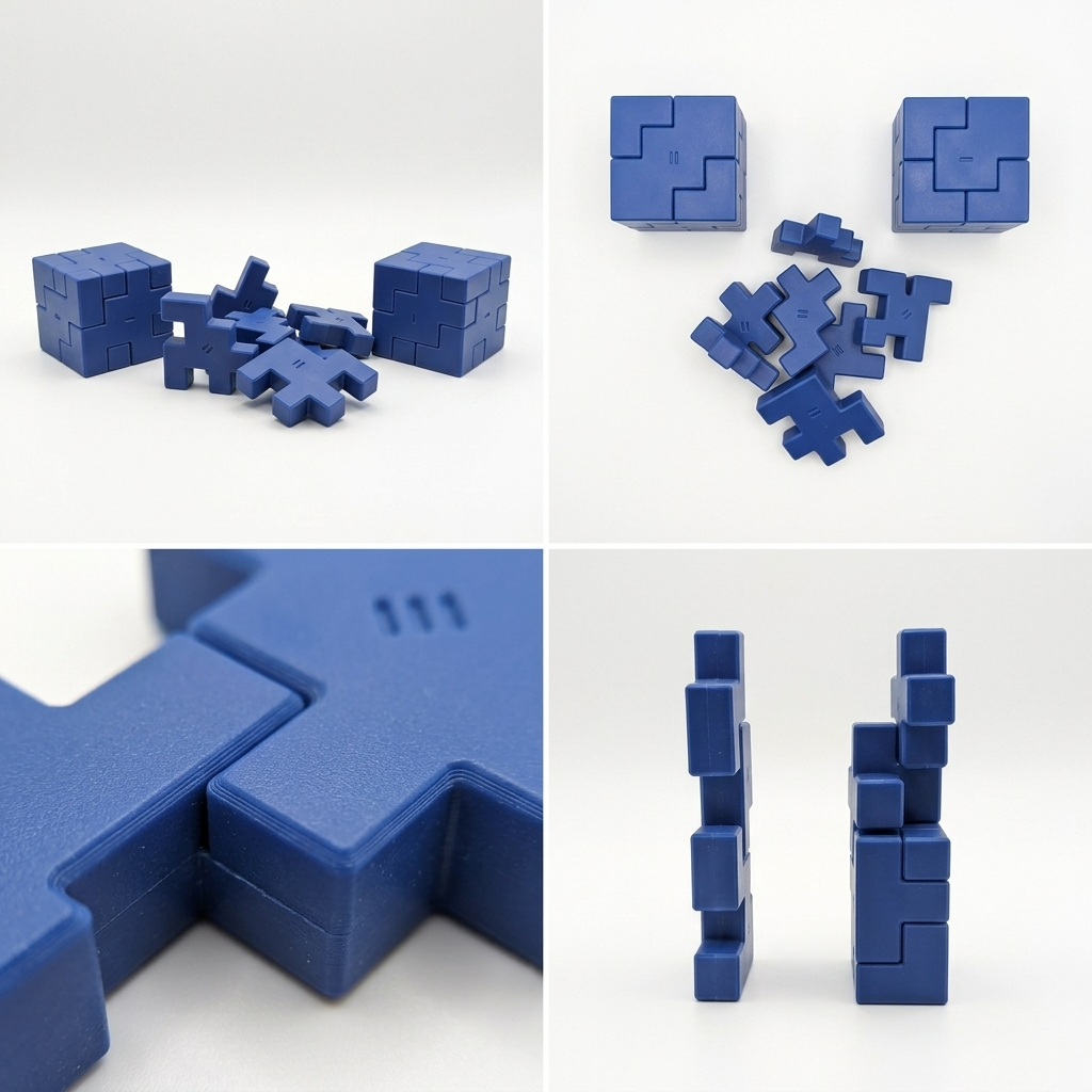 3D Printed Cube Puzzle
