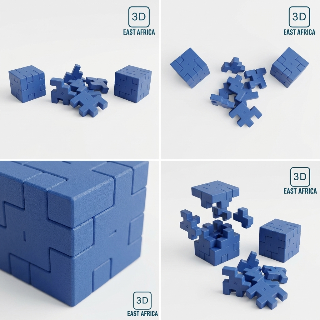3D Printed Cube Puzzle