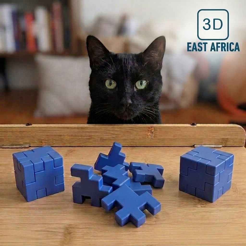 3D Printed Cube Puzzle