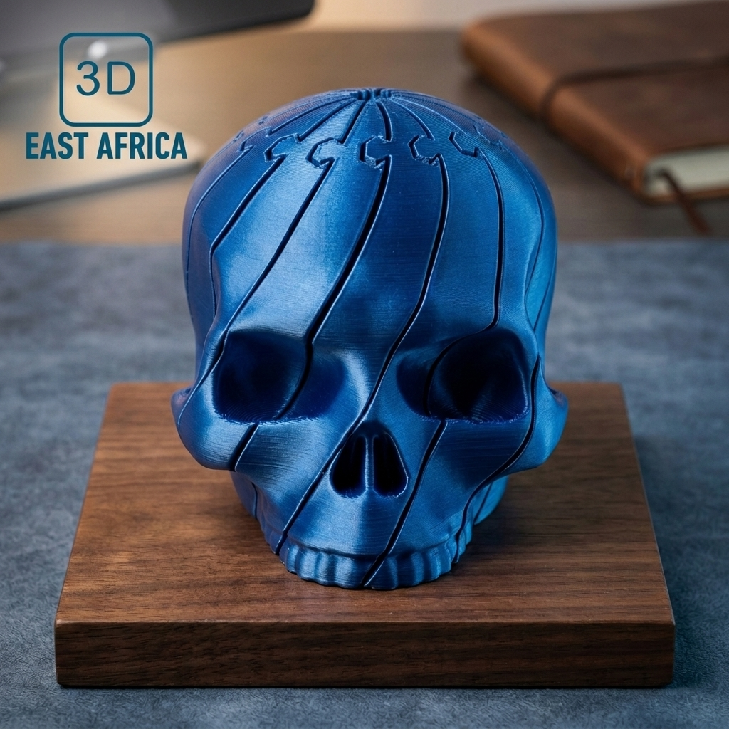 3D Printed Fidgeting Skull