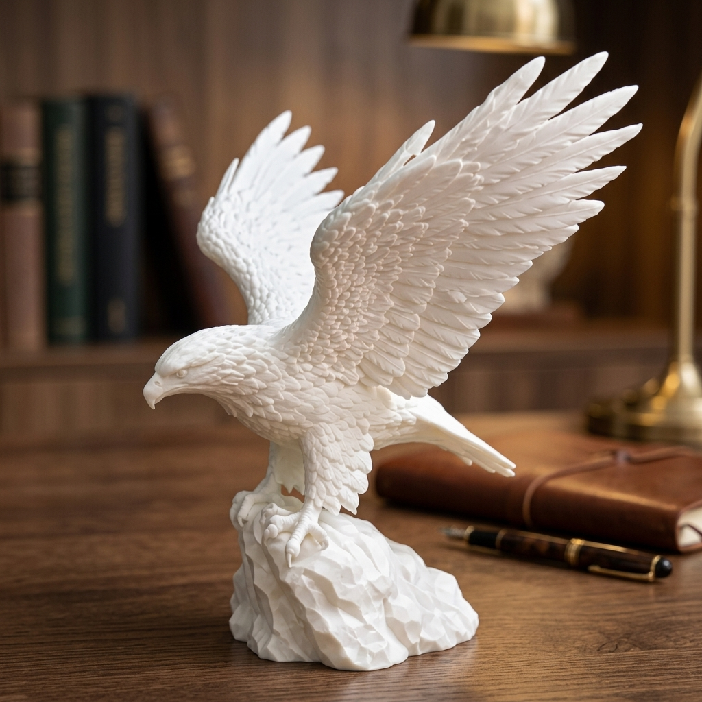 3D Printed Eagle Sculpture