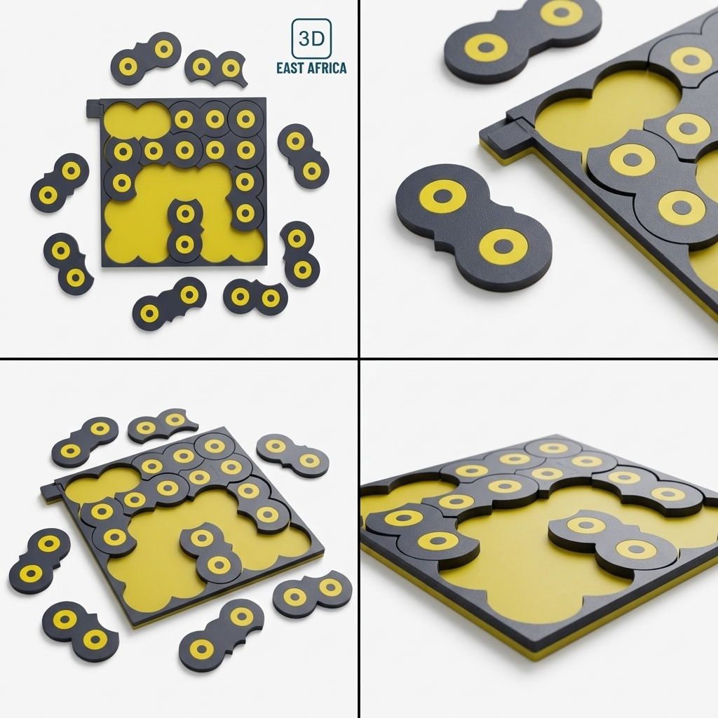 3D Printed Geometry Puzzle