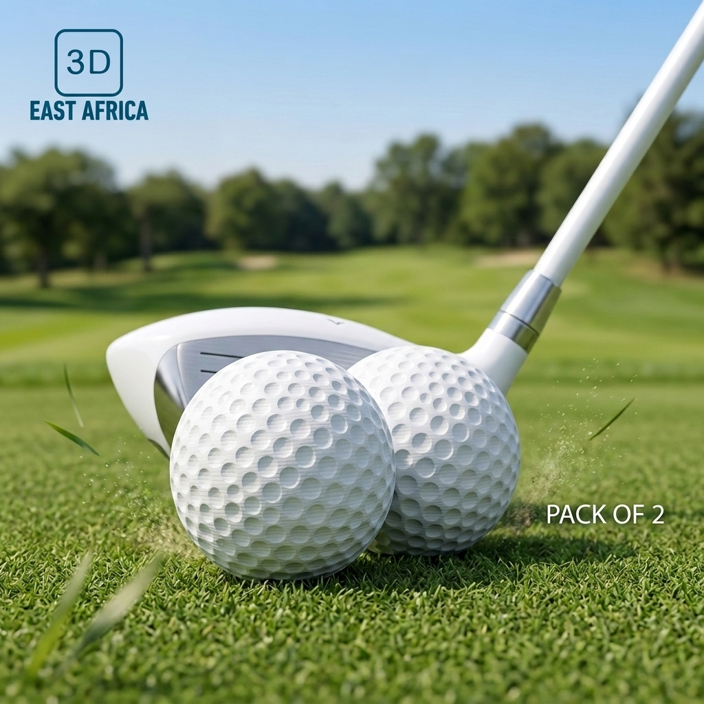 3D Printed Golf Ball – Pack of 2