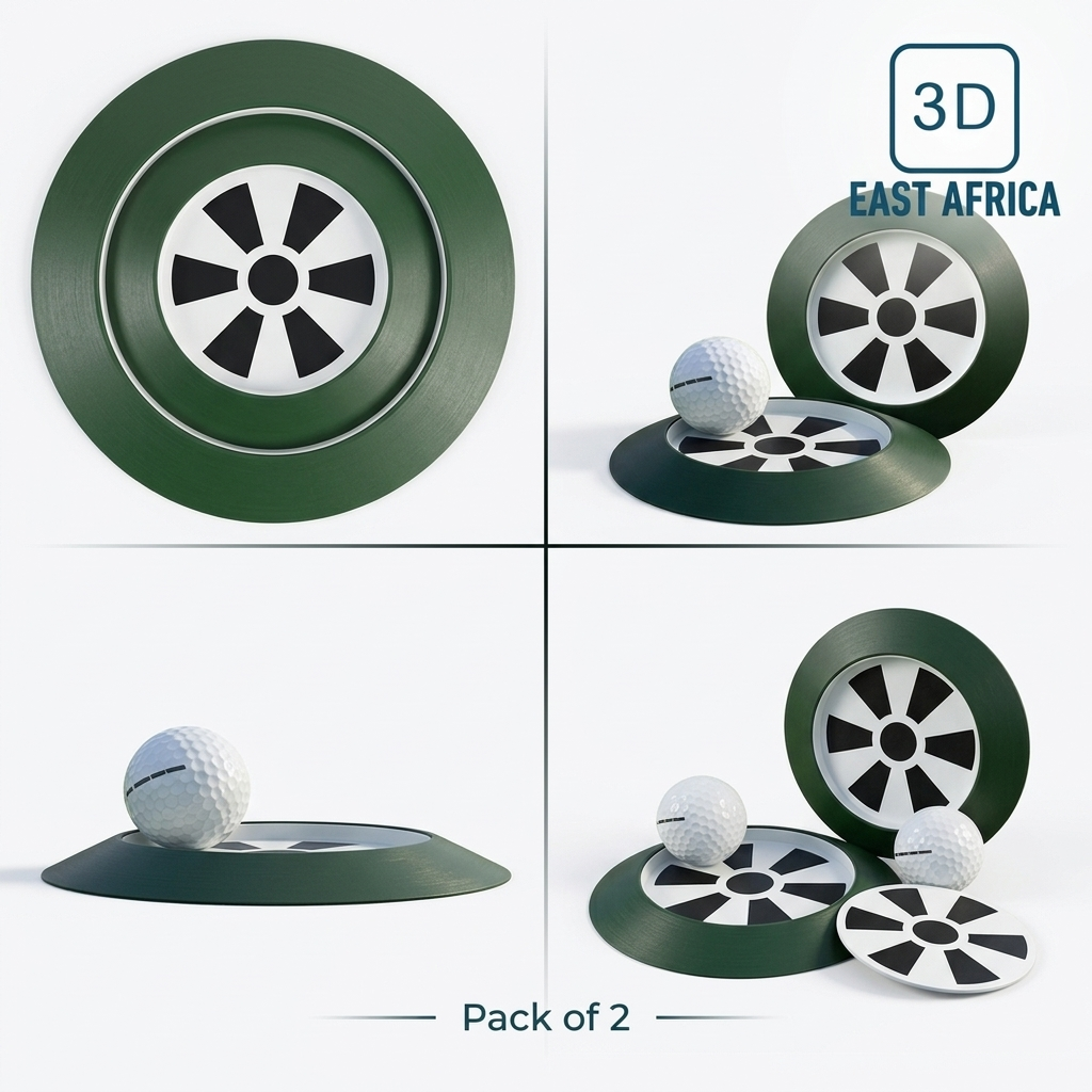3D Printed Golf Practice Hole – Pack of 2