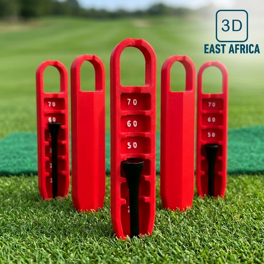 3D Printed Golf Tee Elevator Gauge - Pack of 5