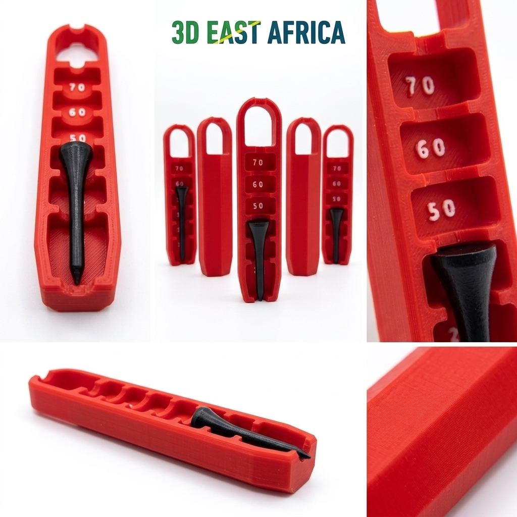 3D Printed Golf Tee Elevator Gauge - Pack of 5