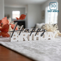 3D Printed Happy Birthday Stand