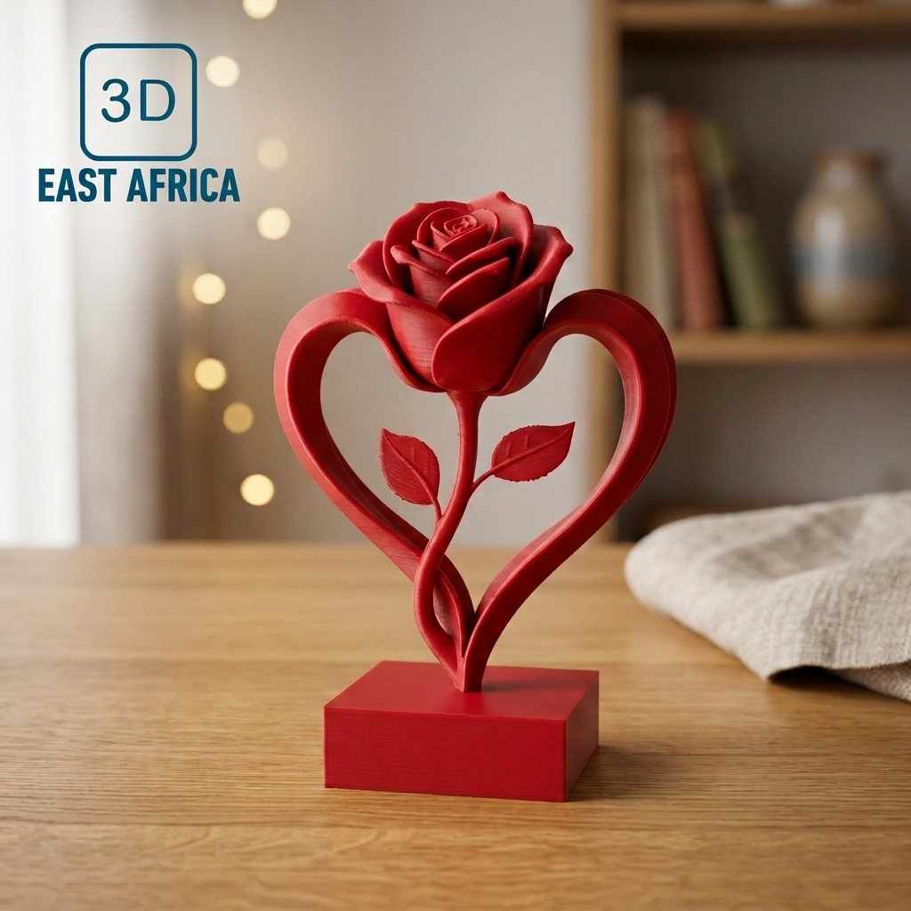 3D Printed Heart For Her