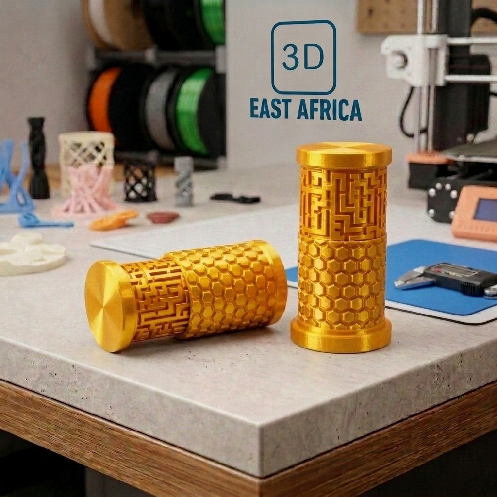 3D Printed Honey Comb Maze