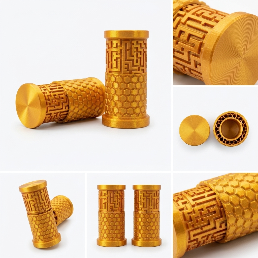 3D Printed Honey Comb Maze