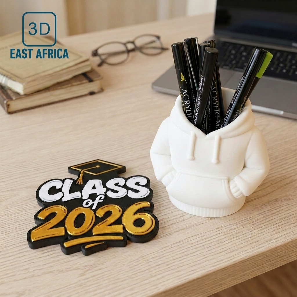 3D Printed Bundle of Hoodie and Class of 2026