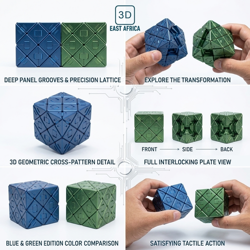 3D Printed Infinity Cube Puzzle
