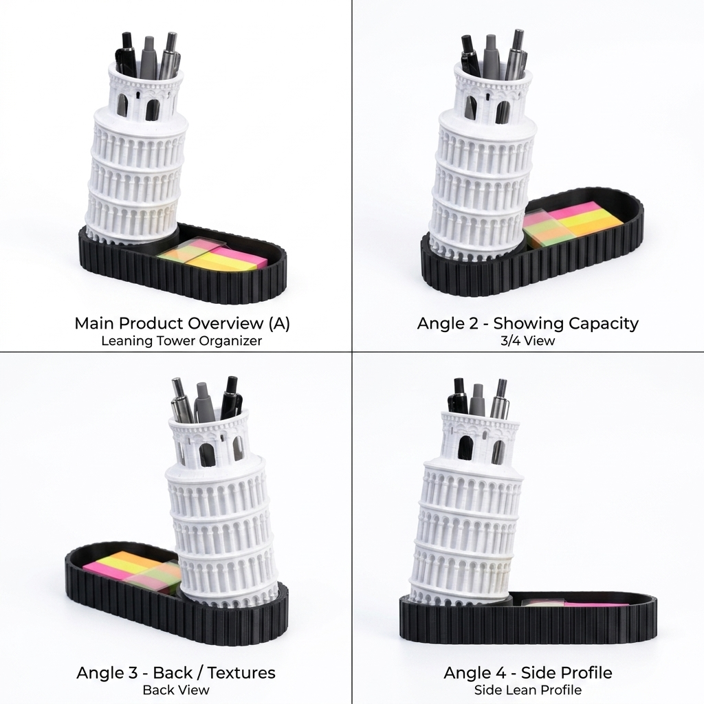 3D Printed Leaning Tower of PISA