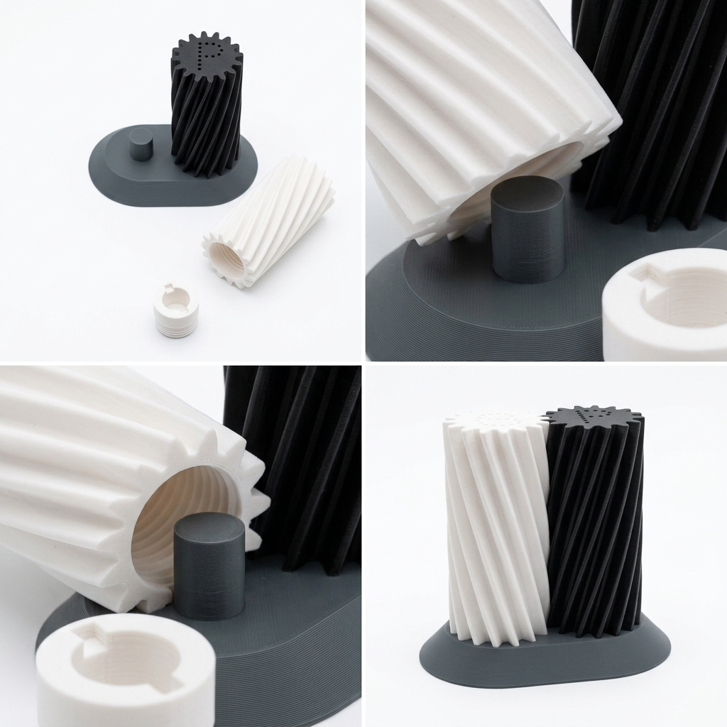 3D Printed Mechanical Salt and Pepper Shaker