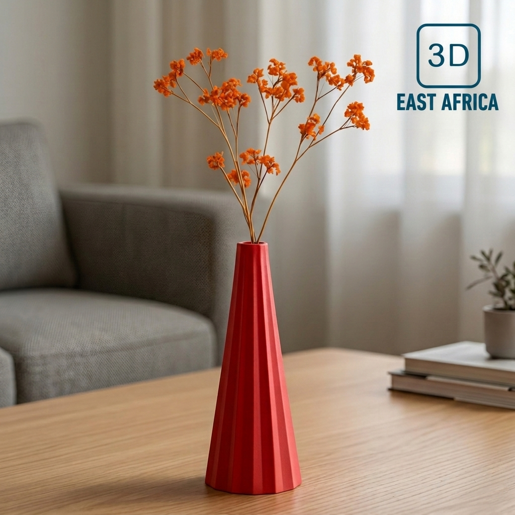 3D Printed Minimalistic Vase