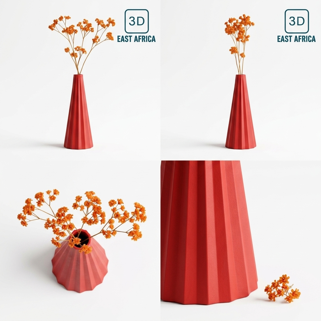 3D Printed Minimalistic Vase