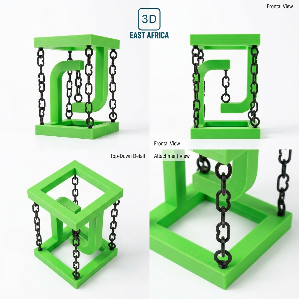 3D Printed Self Hanging Standee