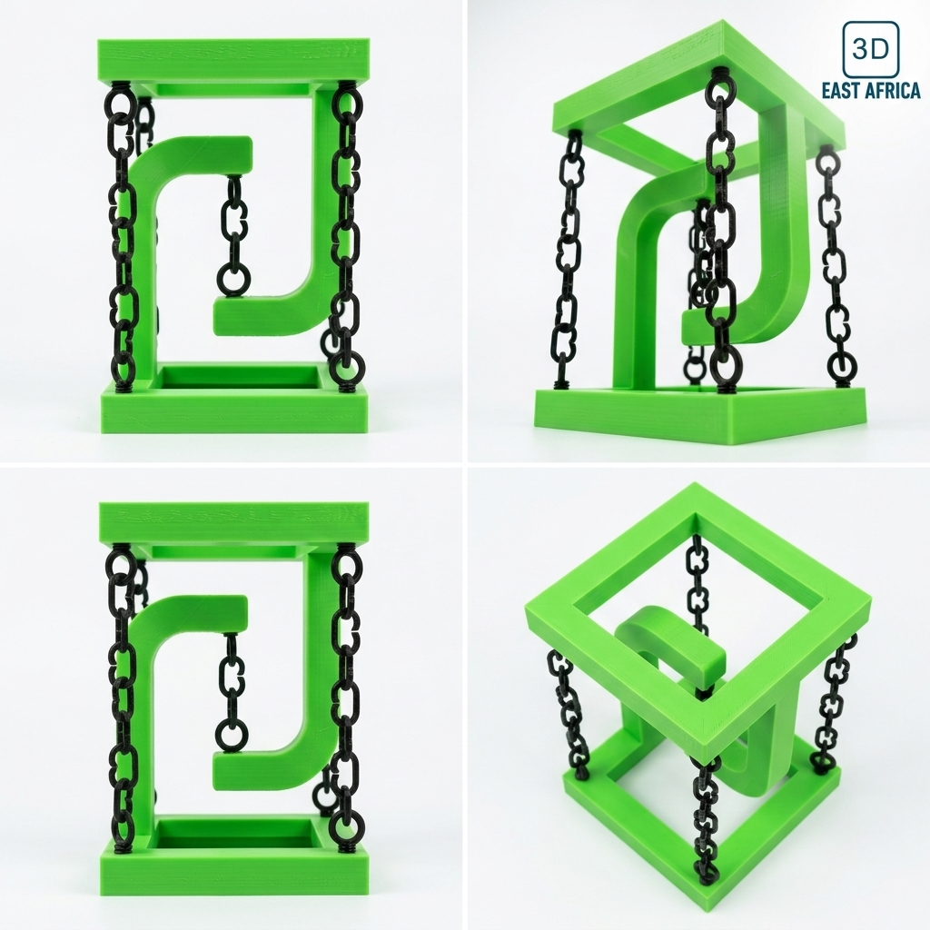 3D Printed Self Hanging Standee