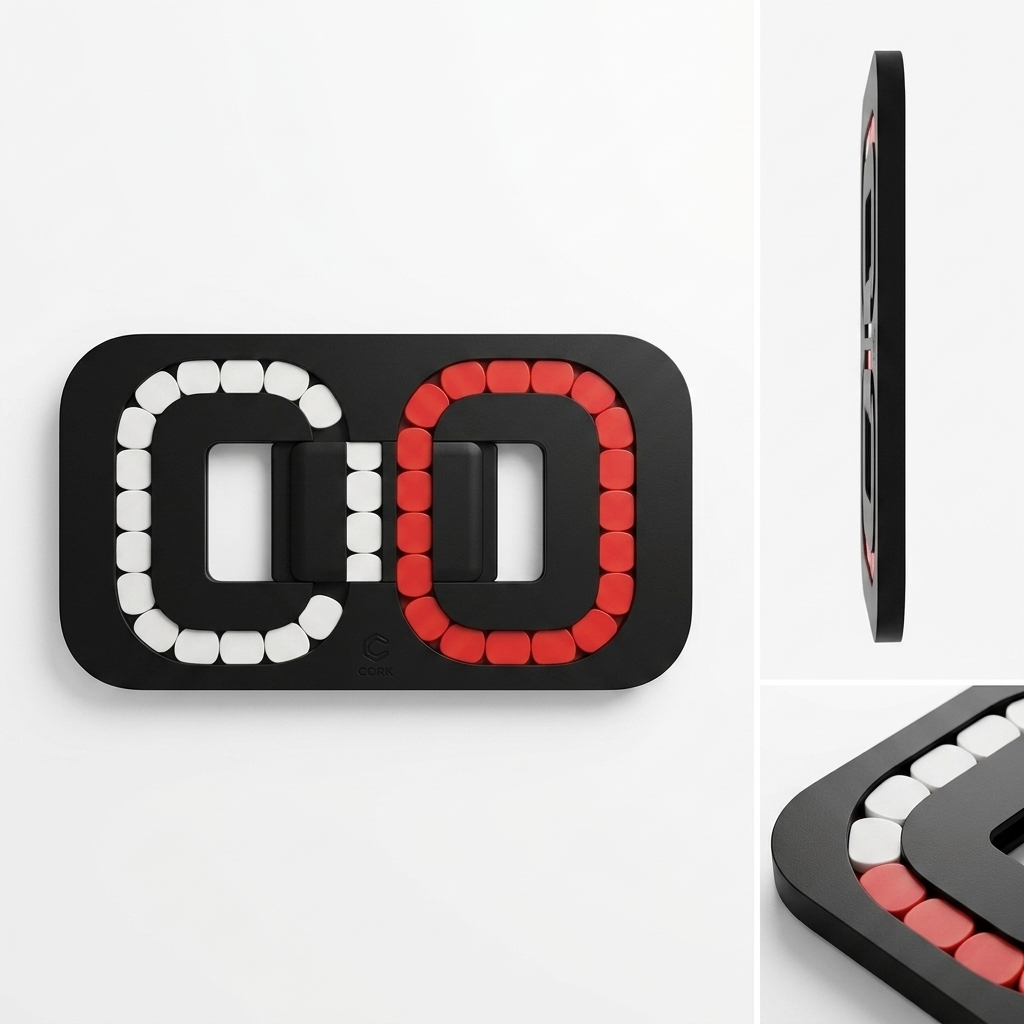 3D Printed Smooth Sliding Puzzle