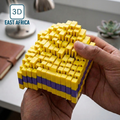3D Printed Solid Slime 10x10