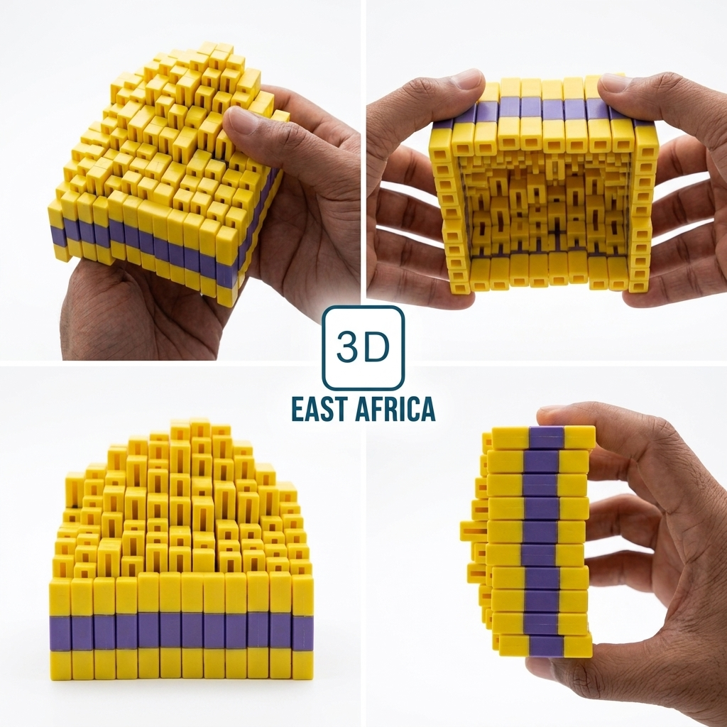 3D Printed Solid Slime 10x10