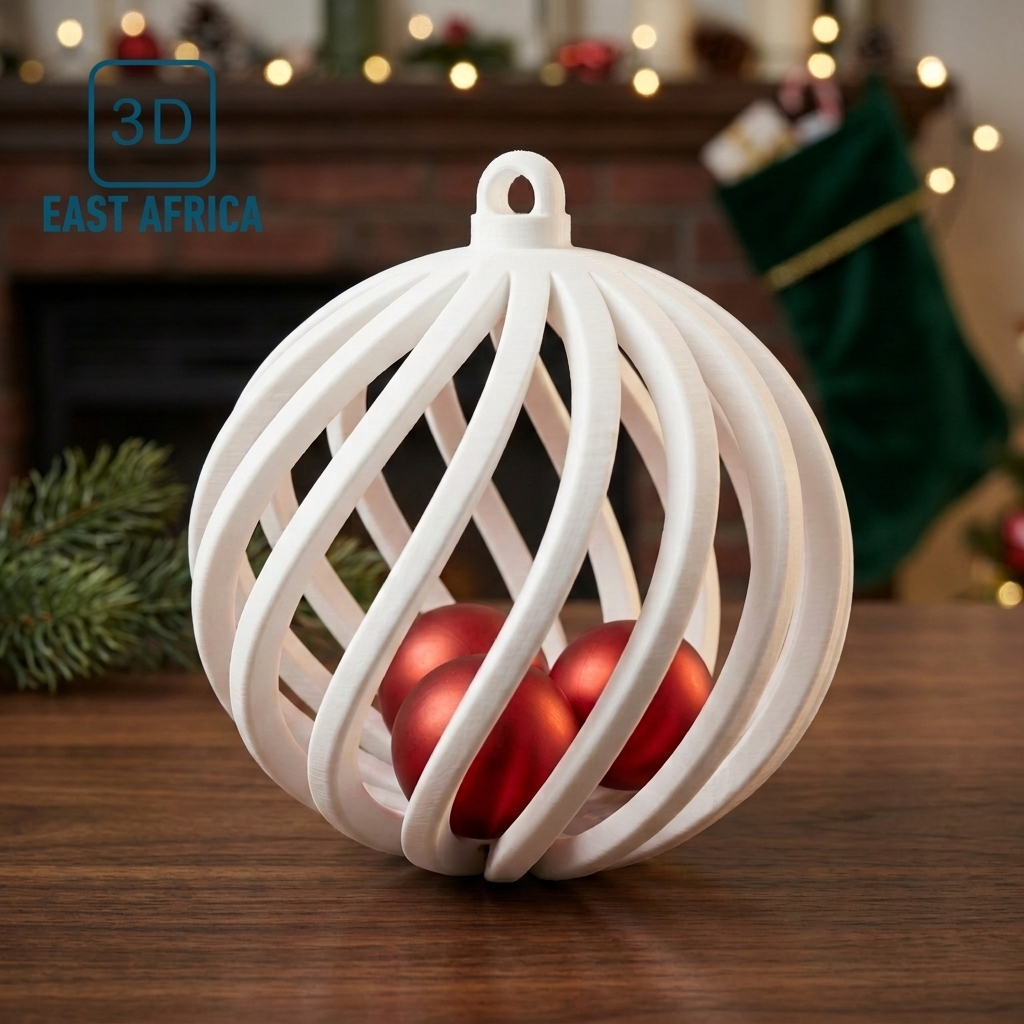 3D Printed Spiral Ornament