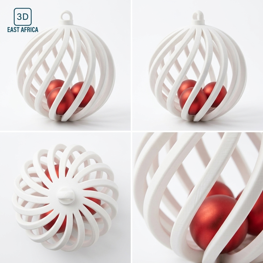 3D Printed Spiral Ornament