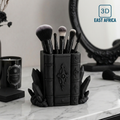 3D Printed Goth Book Crystal Pen Holder Lamp Desk Organizer